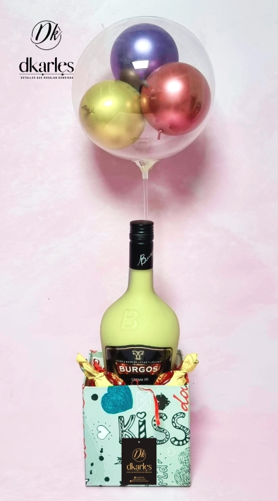 DKarles Obsequios - Crema de Leche y Lcuma BURGOS y Globos 3