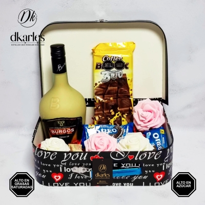 DKarles Obsequios - Crema de Leche y Lcuma BURGOS box