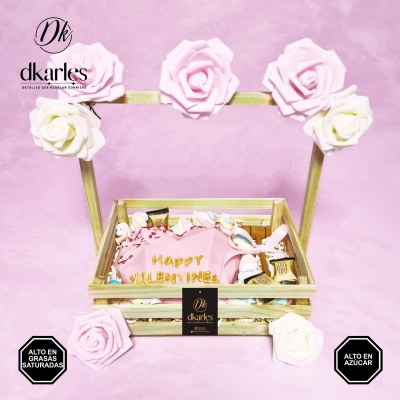 DKarles Obsequios - Corazn Sorpresa de Chocolate Valentine Box