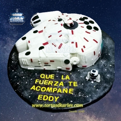 DKarles - Torta Star Wars, Halcn Milenario