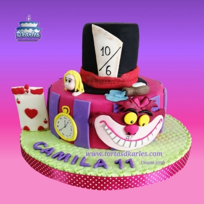 DKarles - Torta Alicia en el pas de las maravillas
