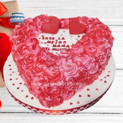 DKarles - Torta Corazn de crema