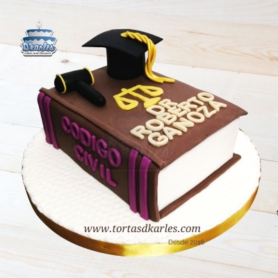 DKarles - Torta Graduacin Abogado