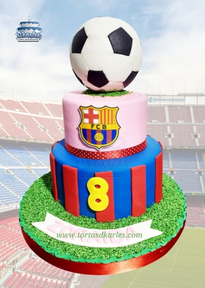 DKarles - Torta Barcelona Futbol Club y Baln