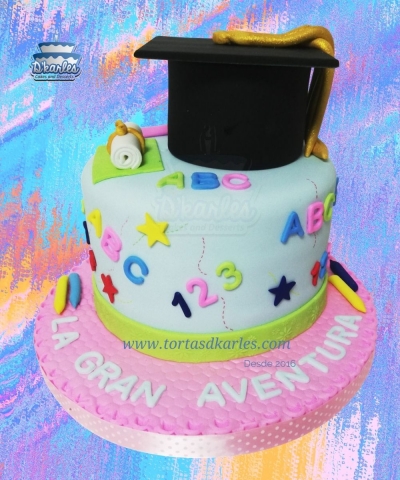 DKarles - Torta Graduacin de nio en Colegio 03